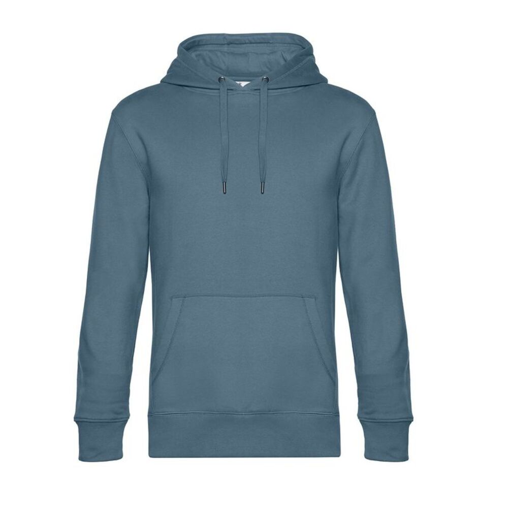 B&C Mens King Hoodie / Dusky Blue